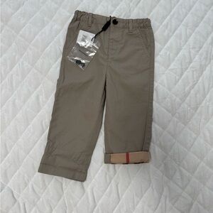 Burberry Kids Beige Casual Pants